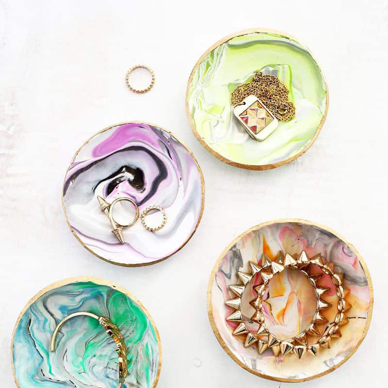 Marbled Clay Ring Dish – A Beautiful Mess