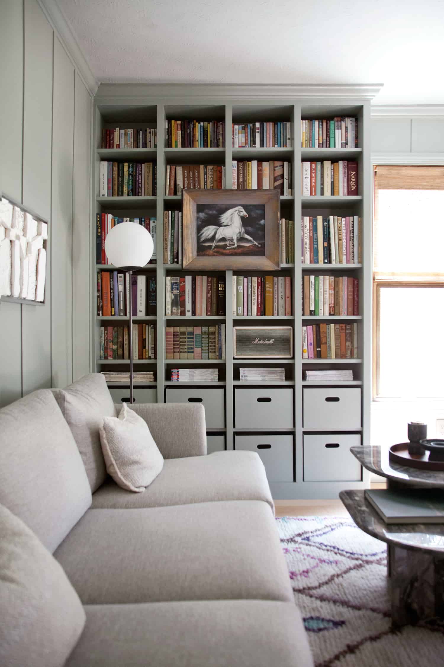 DIY Built-In Bookshelves — IKEA Billy Bookcase Hack