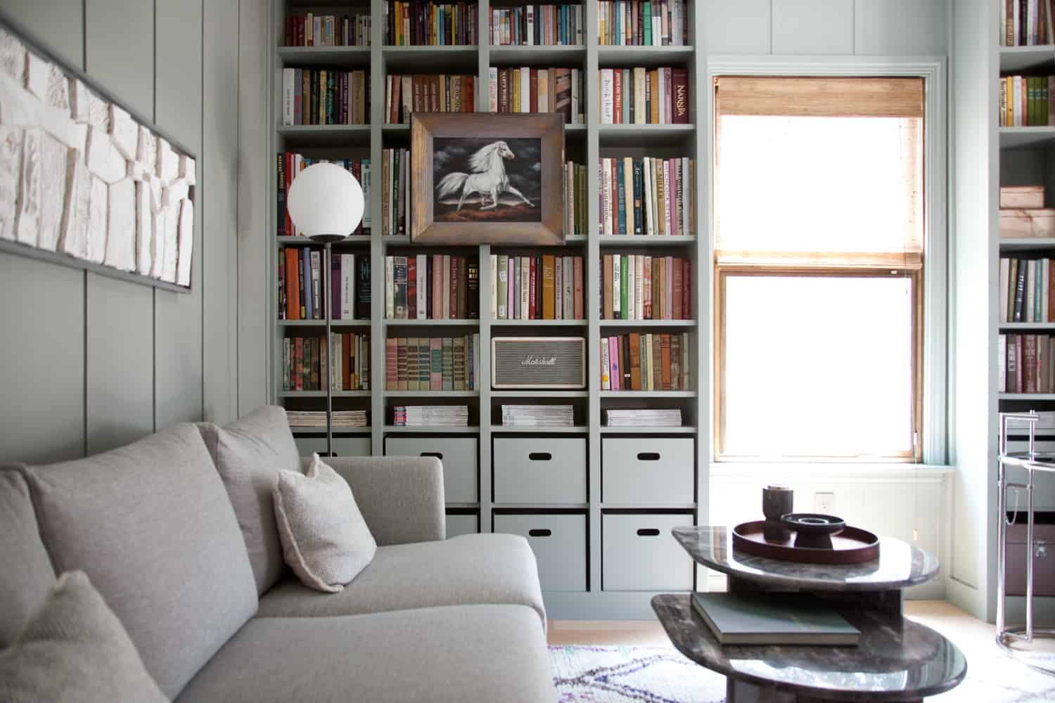 Home Library Makeover — DIY Bookshelves