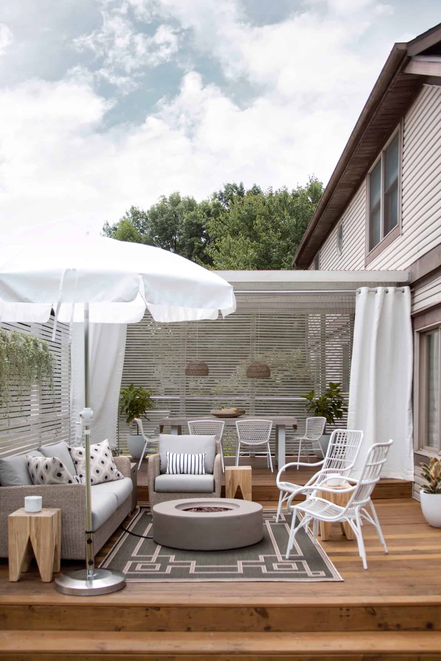 Tips for Decorating an Outdoor Living Space - A Beautiful Mess