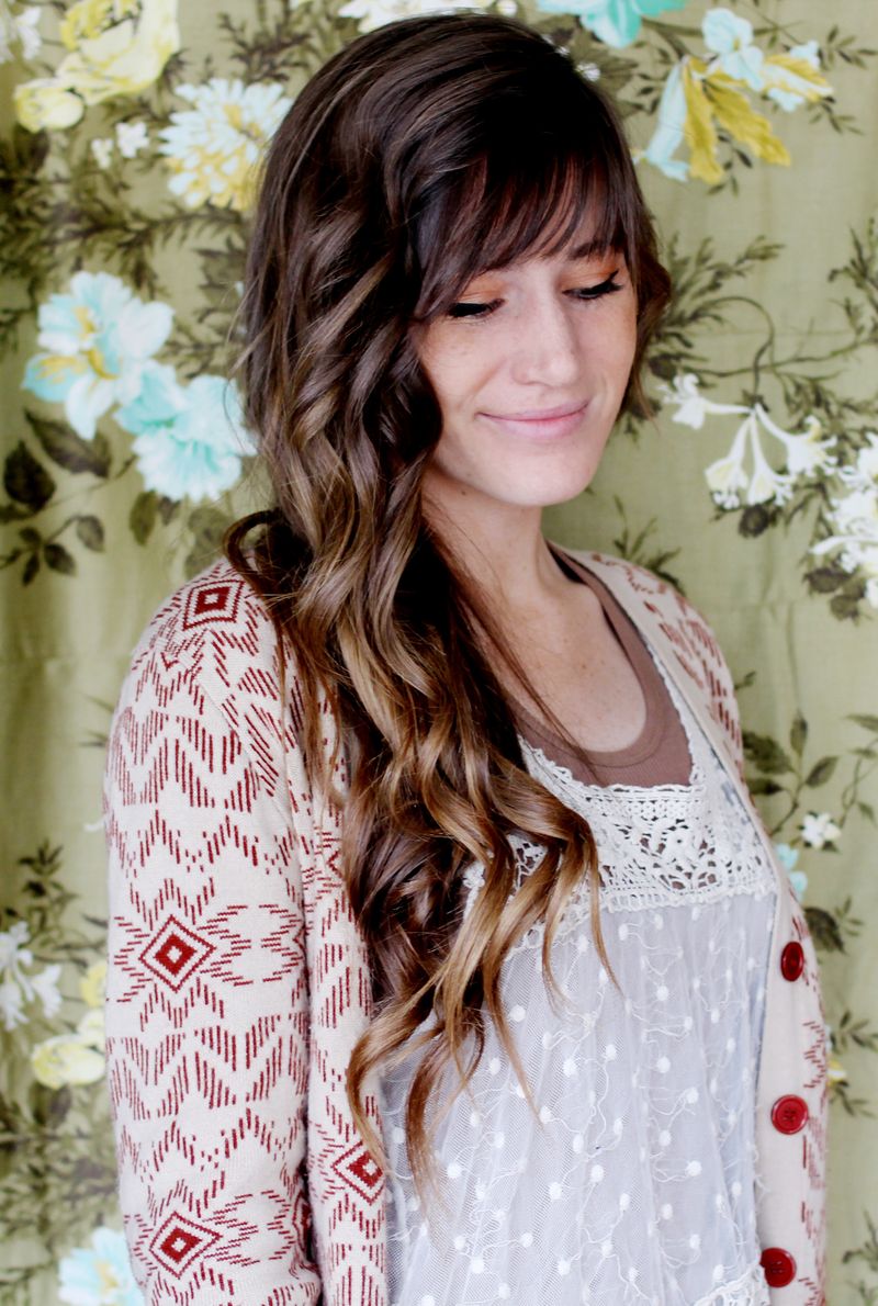 How to Style Beachy Waves - A Beautiful Mess