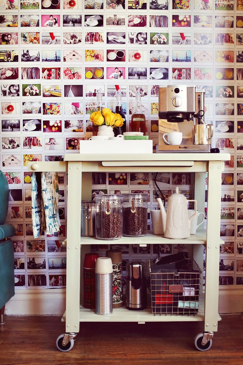 ReStyled Espresso Cart (A Beautiful Mess)