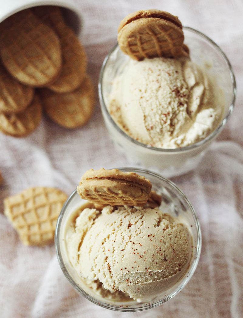 Yummy peanut butter ice cream