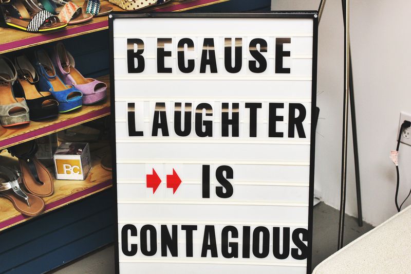 Because Laughter is Contagious