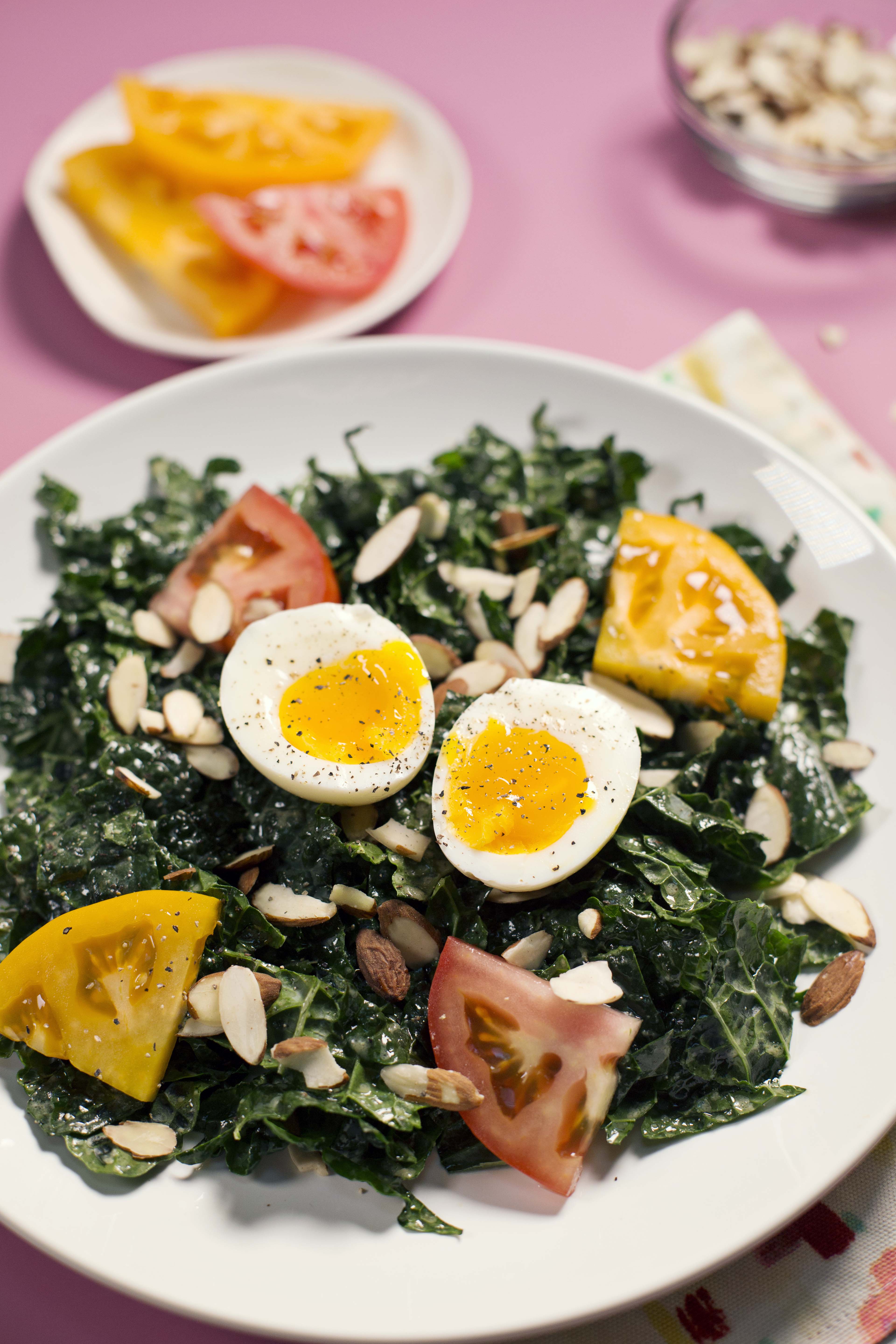Kale and Miso Salad (via abeautifulmess.com)