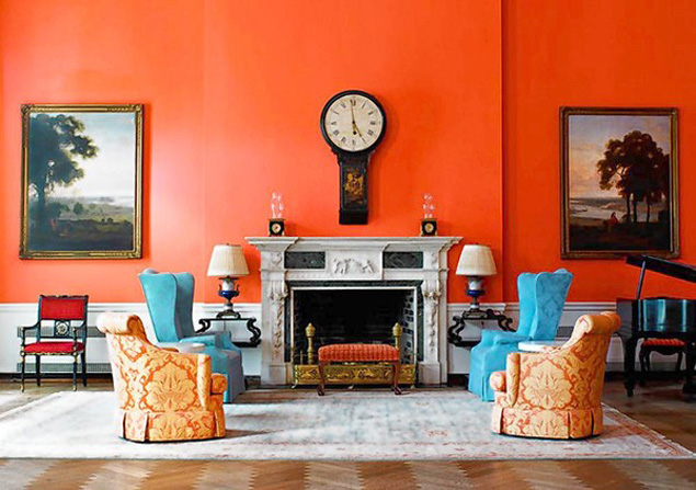 Greenbrier-orange-room