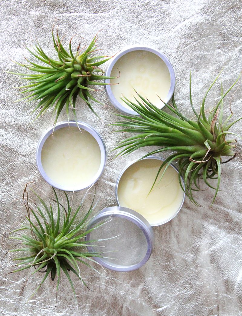Solid perfume DIY - Image from A Beautiful Mess