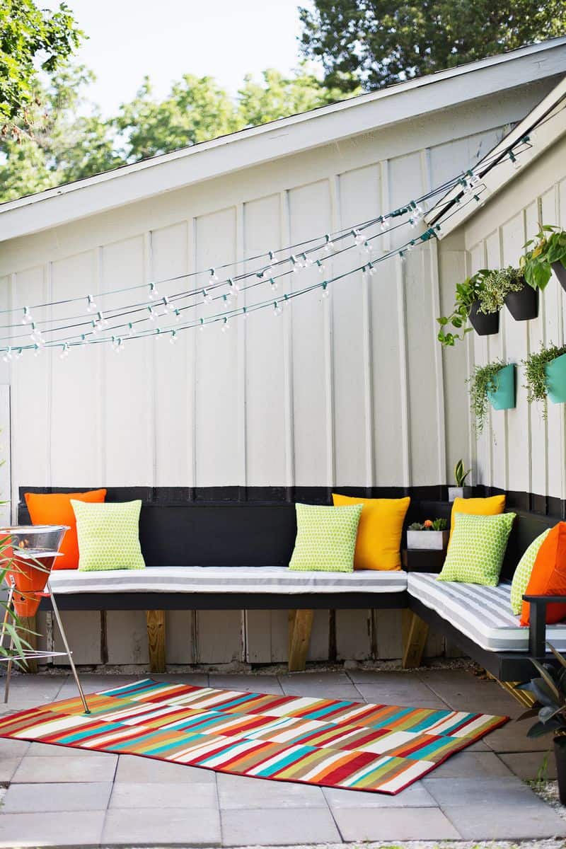 Make Your Own Outdoor Cushions A, Long Patio Seat Cushions