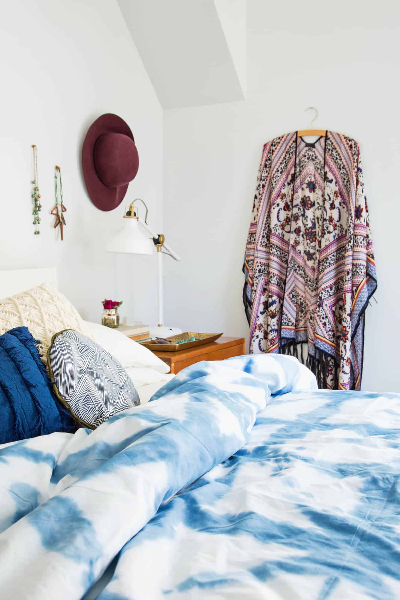 Recreate A Spa Like Feel With This Bedroom Refresh And Shibori