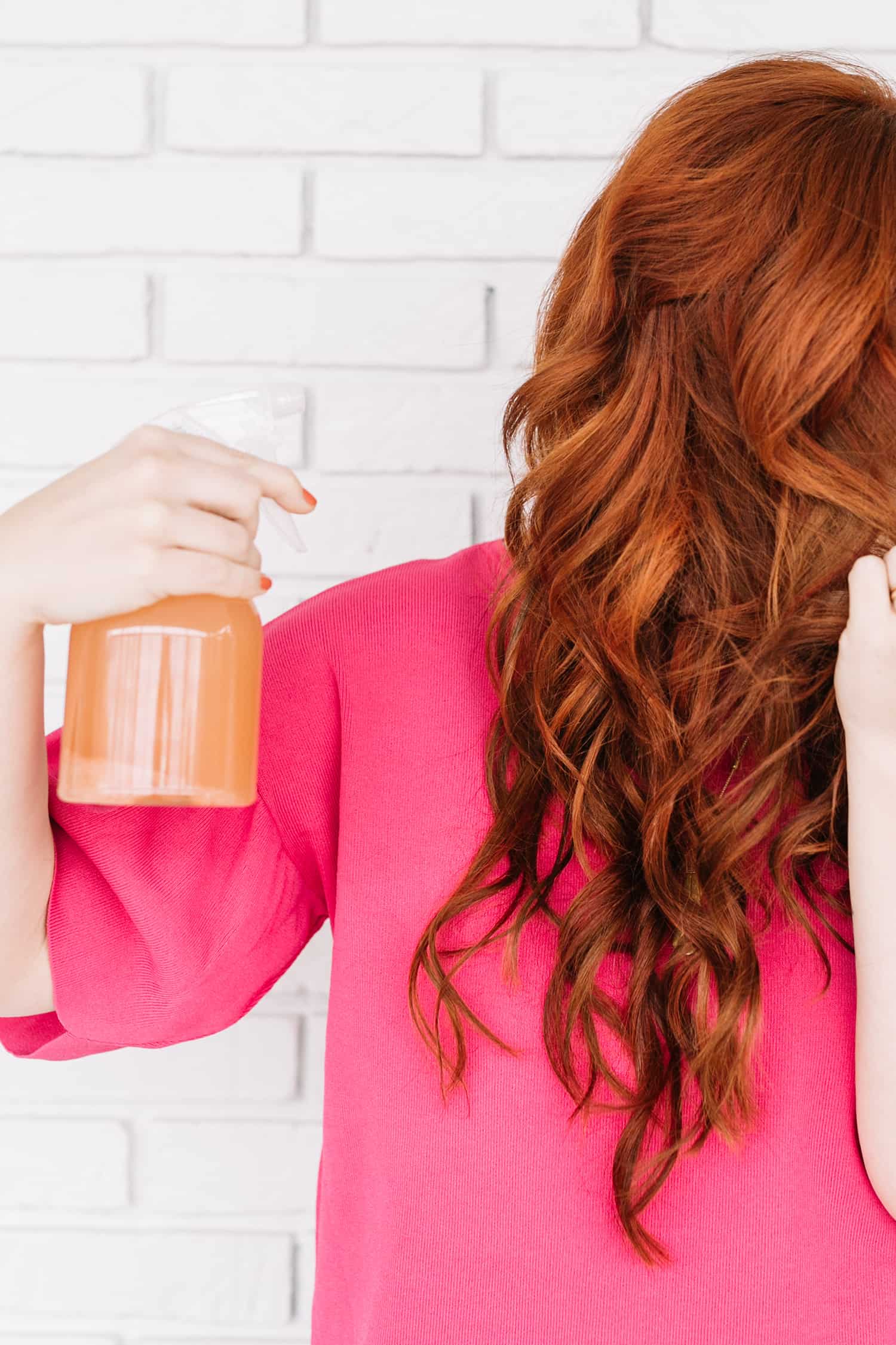 Pink Salt Hairspray Recipe - A Beautiful Mess