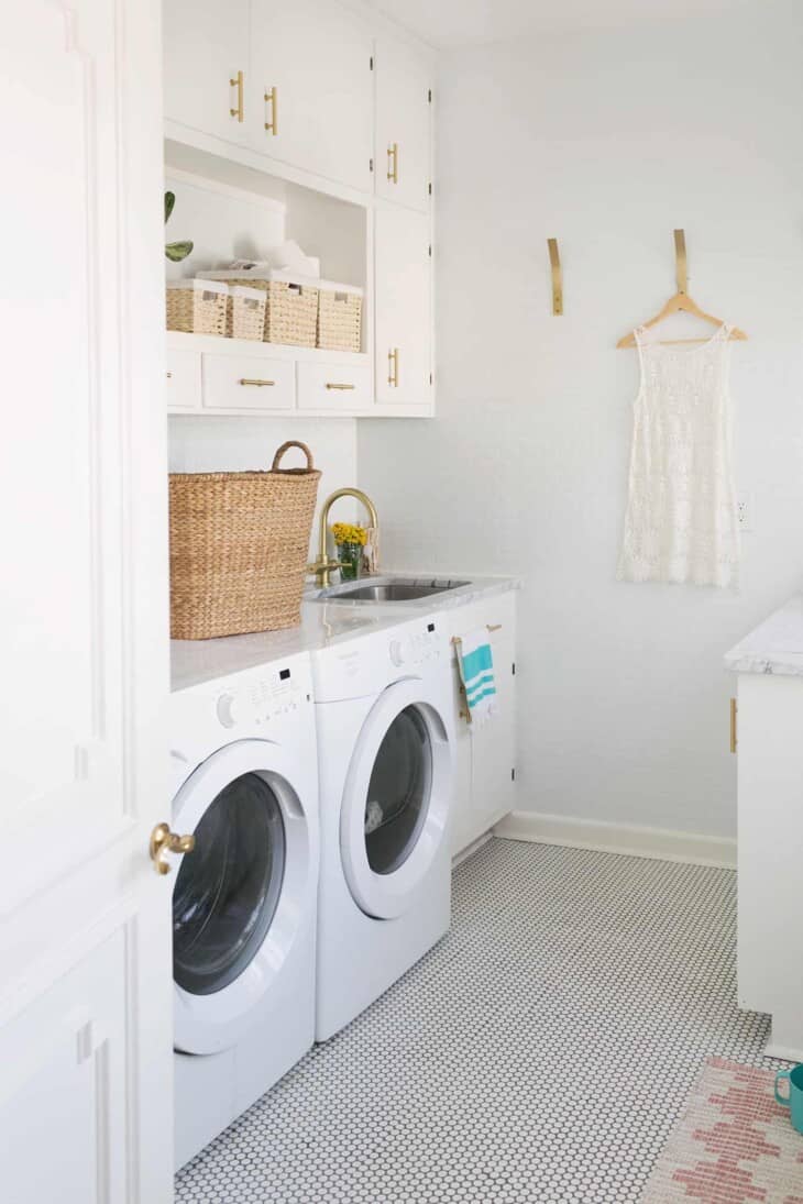 Elsie's Laundry Room Tour (Before + After) - A Beautiful Mess
