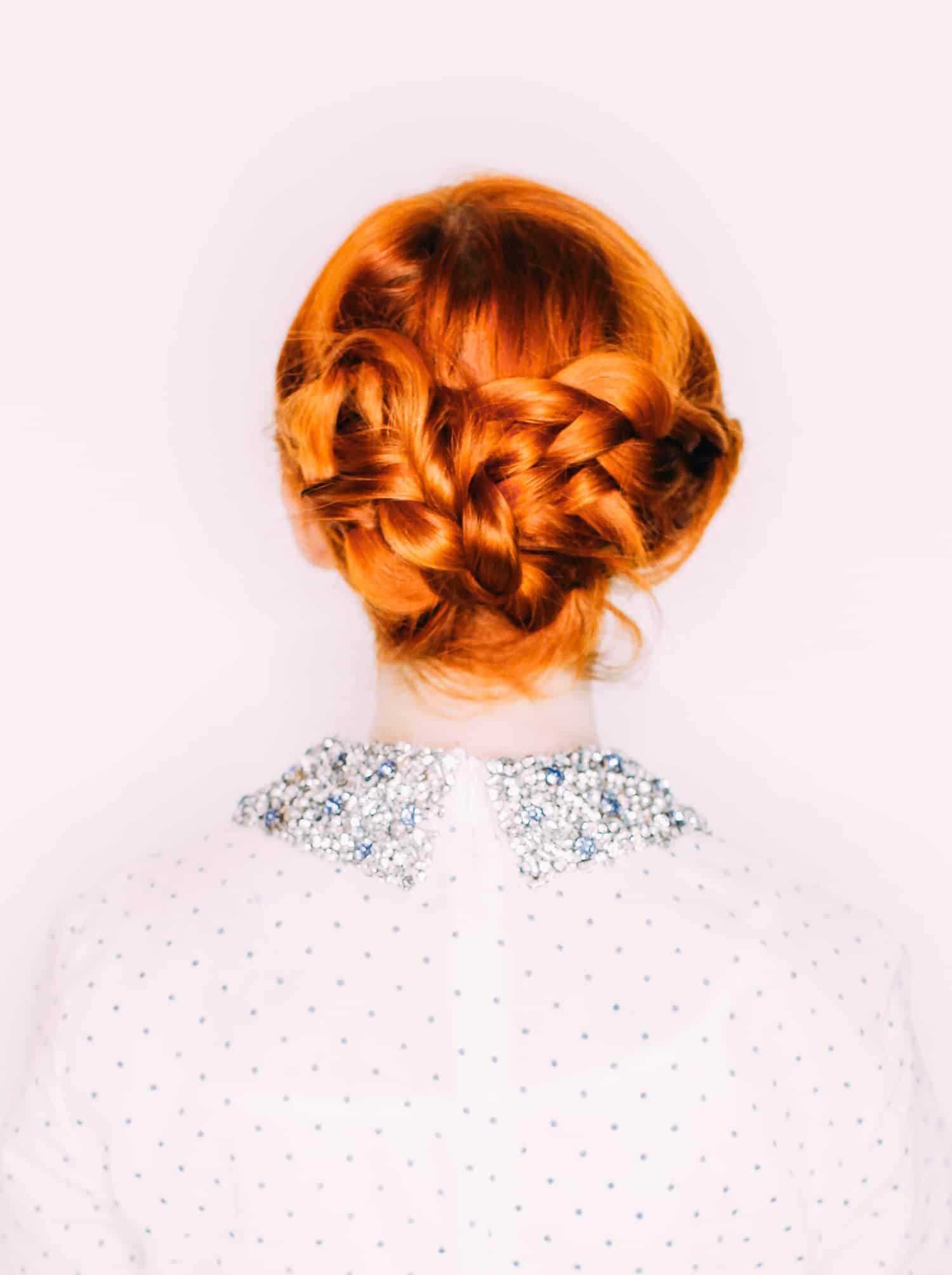 Easy Wedding Hair— a Triple Braided Updo - A Beautiful Mess