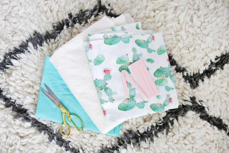 Round Quilted Play Mat DIY - A Beautiful Mess