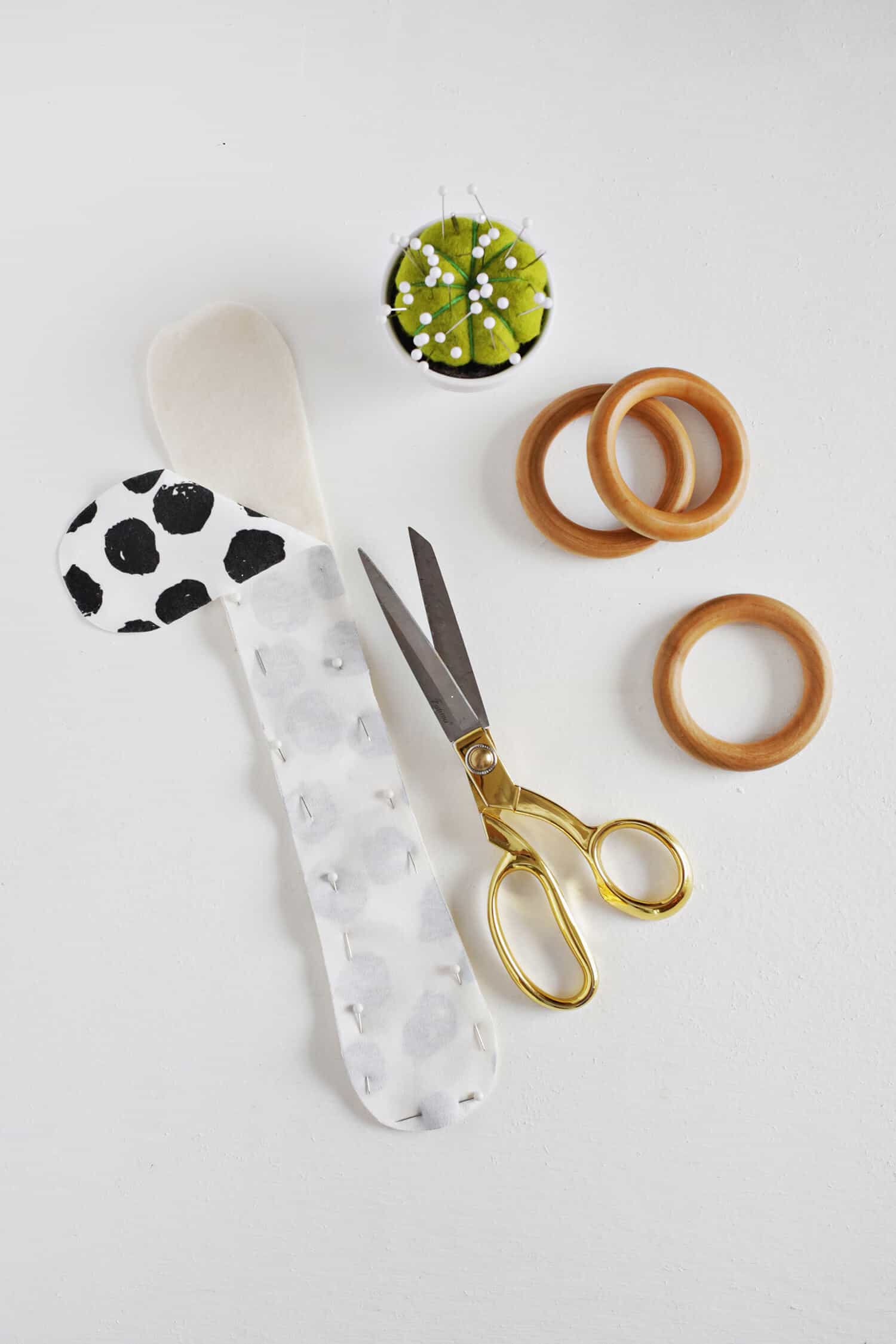 Wooden Ring Crinkle Teether DIY - A Beautiful Mess