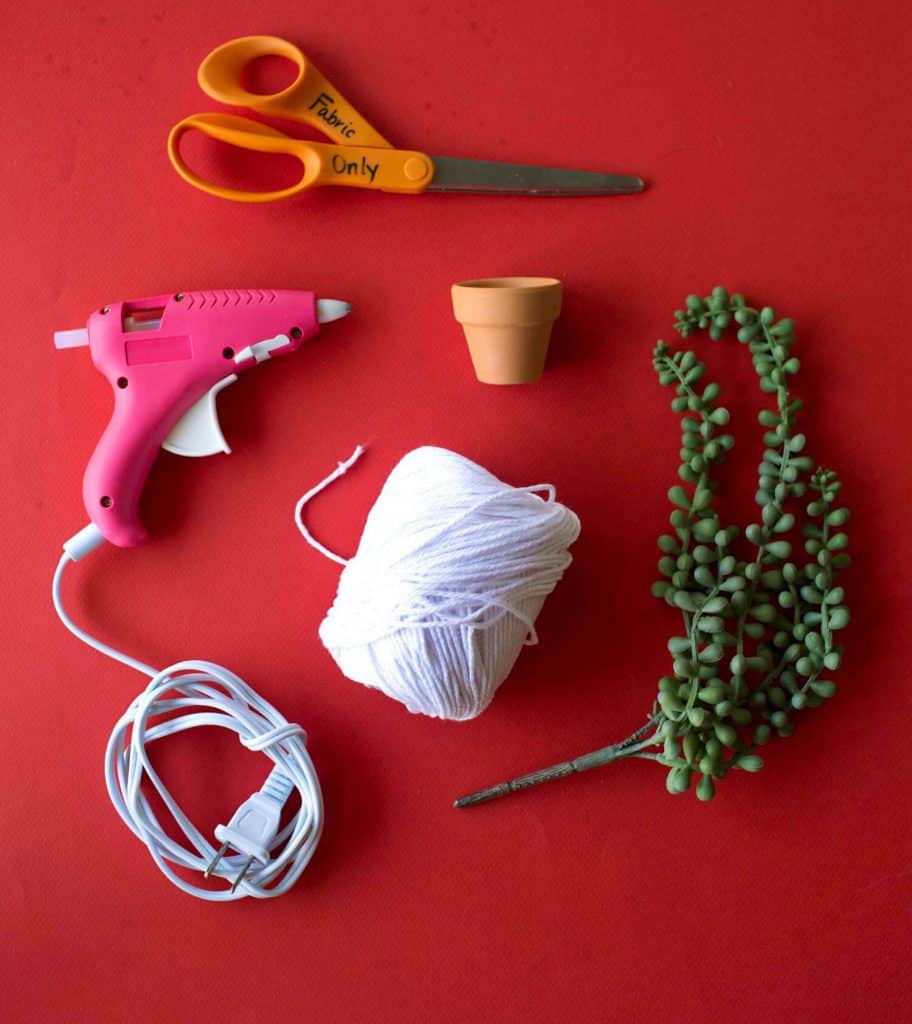 DIY Hanging Planter Ornament - A Beautiful Mess