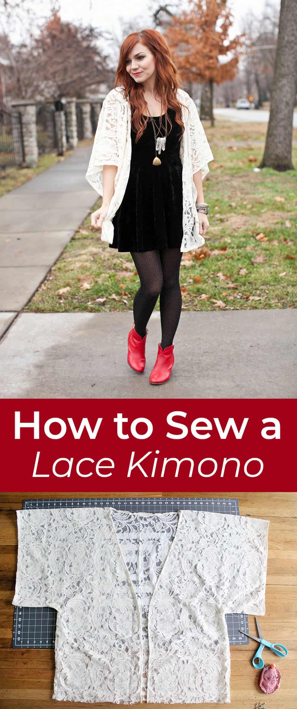 How to Sew a Lace - A Mess