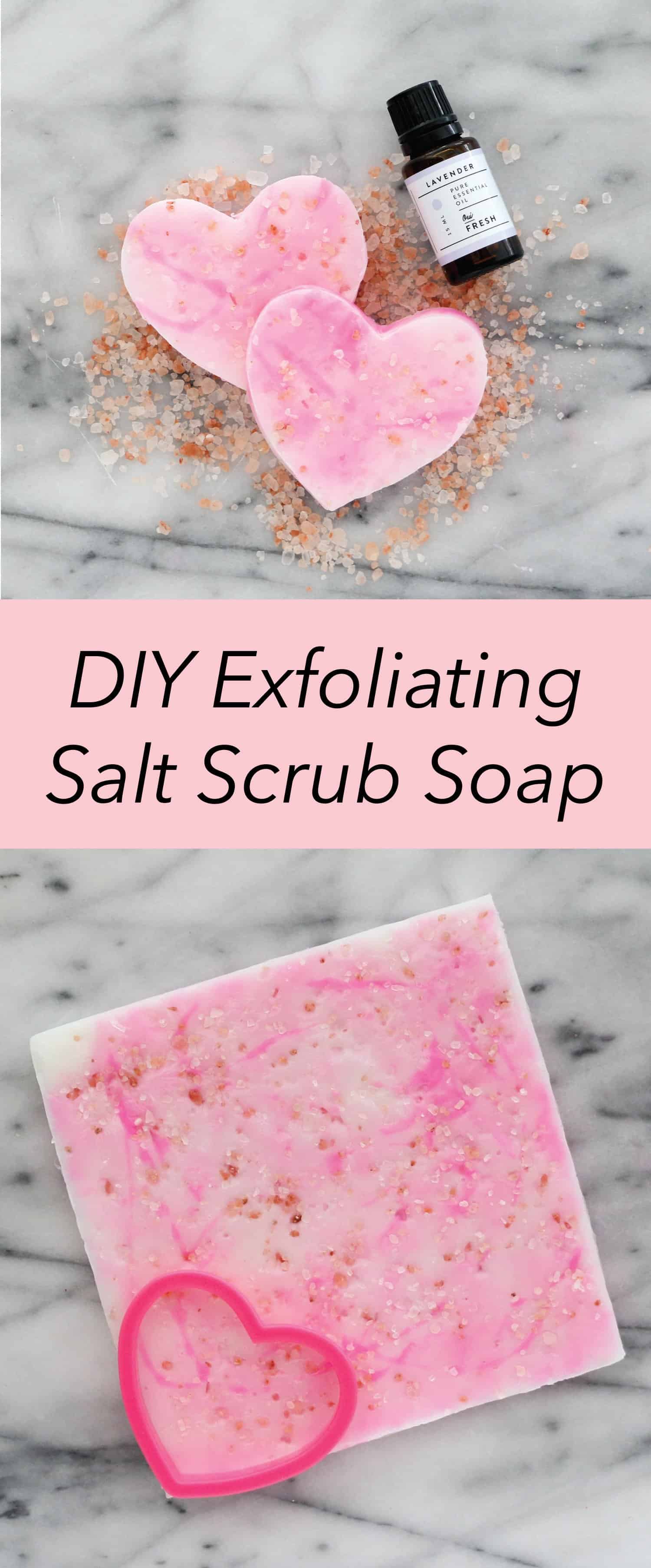 Make your own exfoliating soap bars