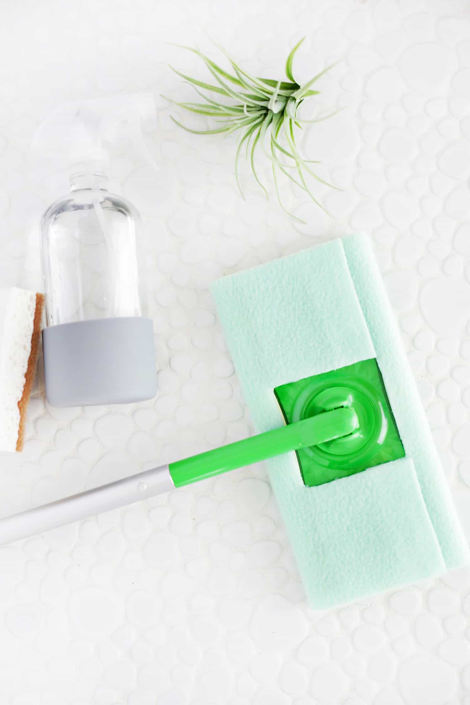 5 Minute Reusable Swiffer Cover Diy No Sew A Beautiful Mess