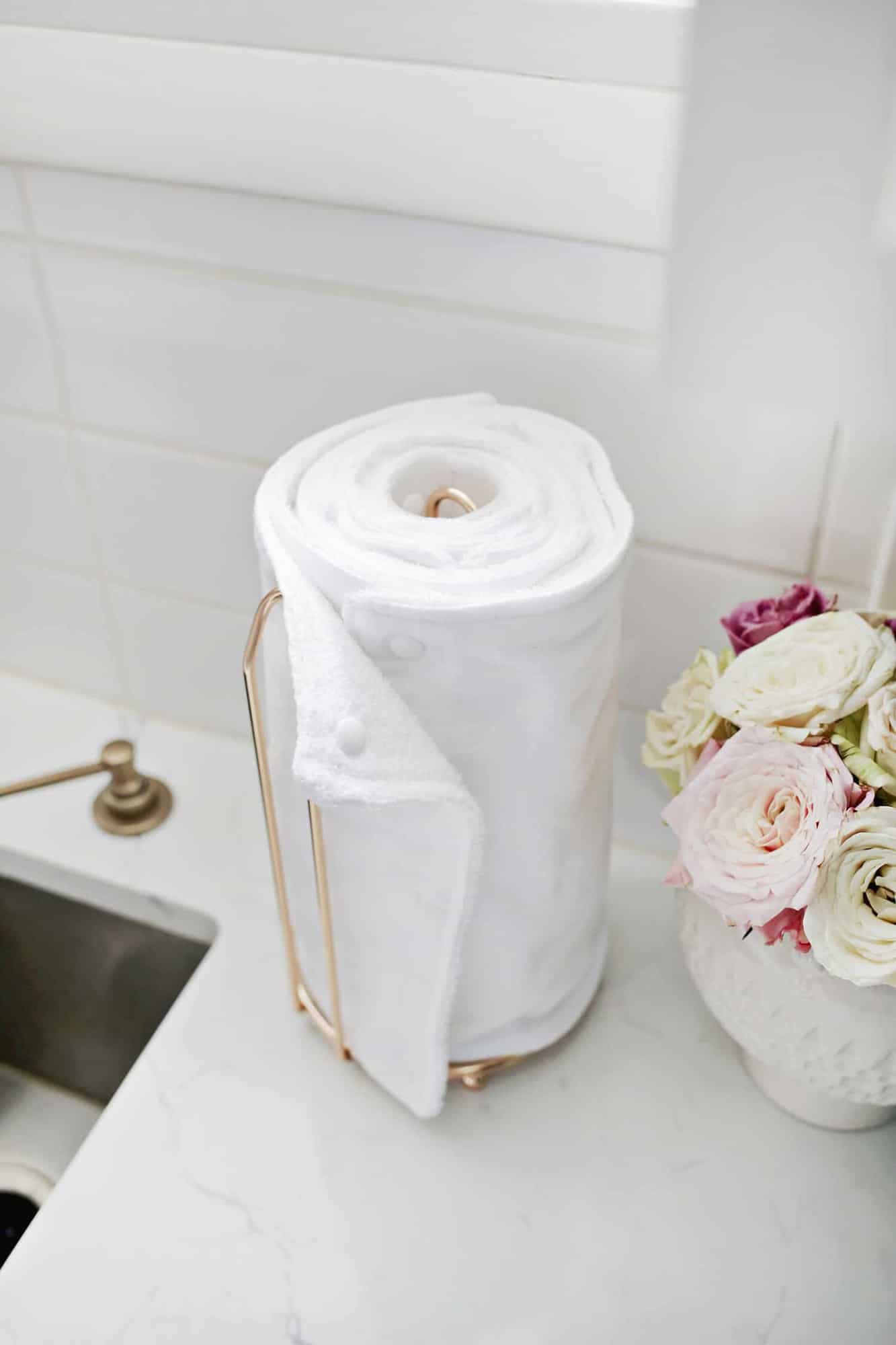 Napkins Reusable Paper Towels Dishrags Reusable Toilet Paper 6  Bubble Print Flannel 2-Ply Wash Cloths