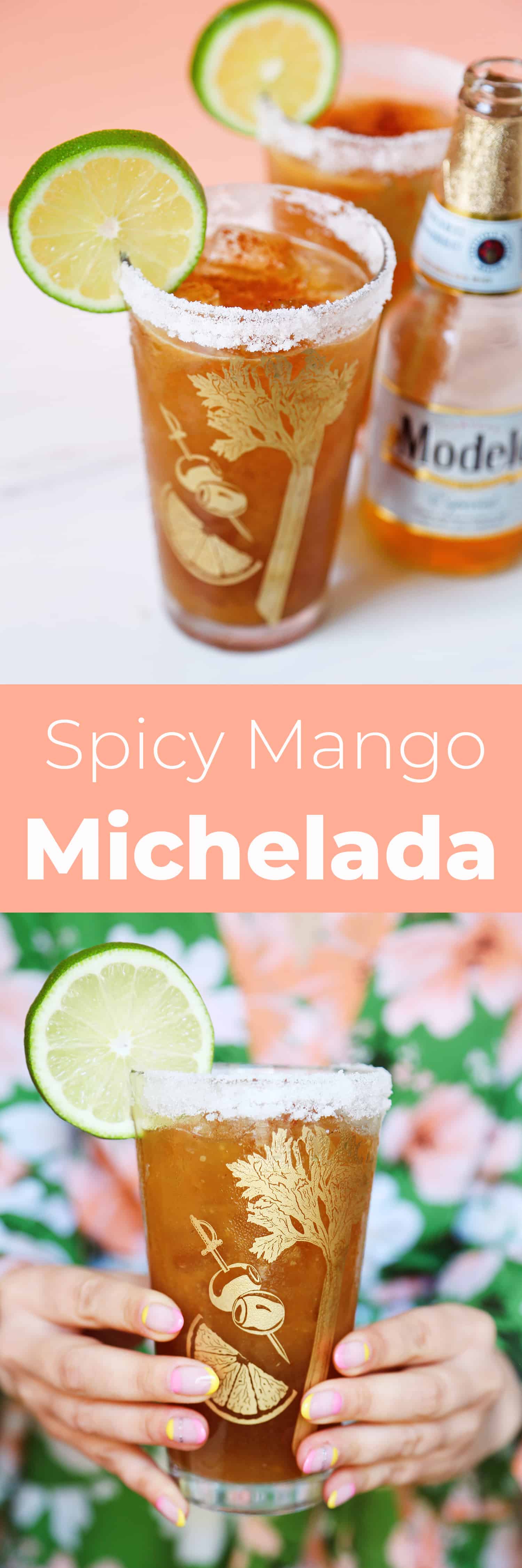 Spicy Mango Michelada