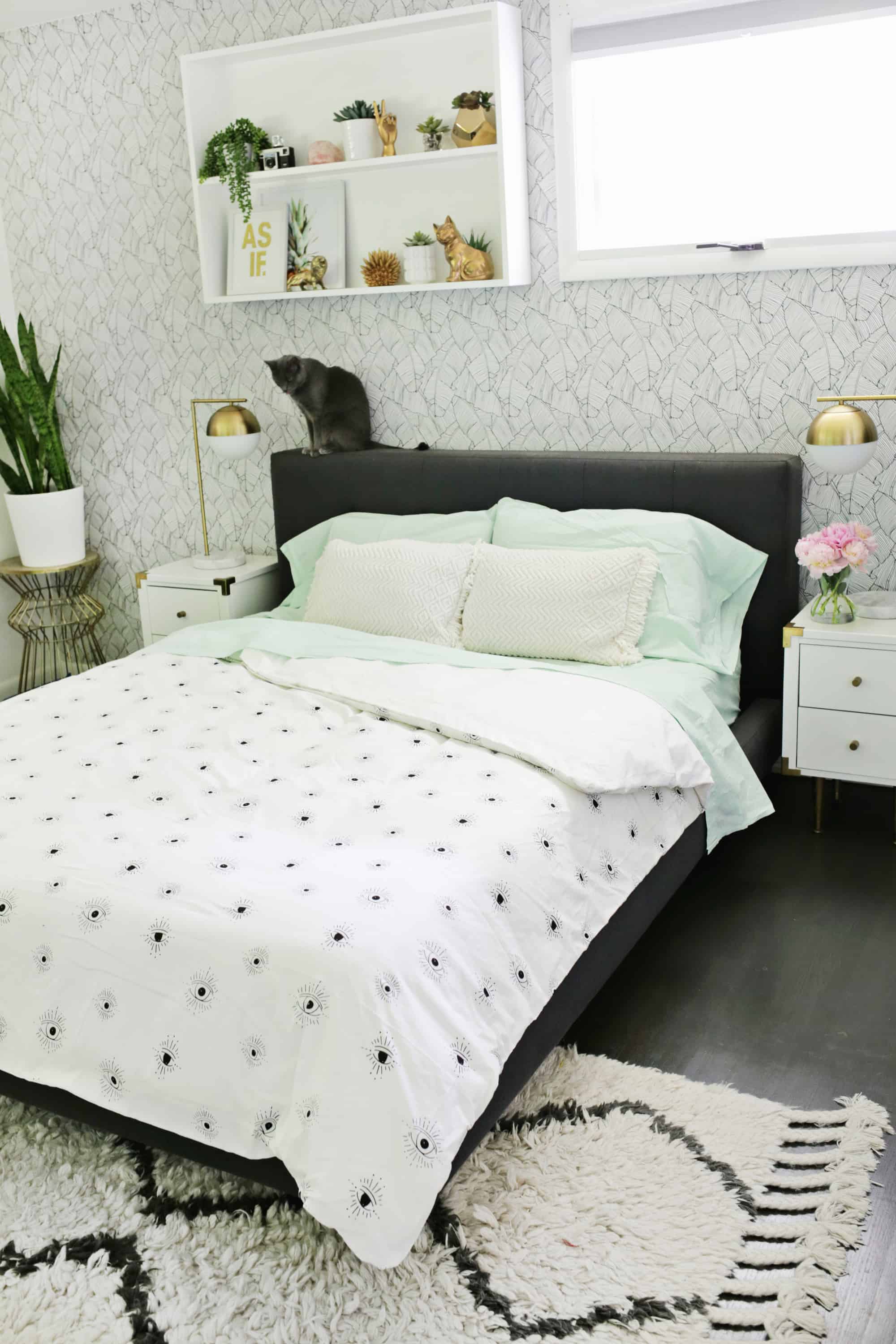 Make An Easy Duvet Cover With Any Flat Sheet A Beautiful Mess