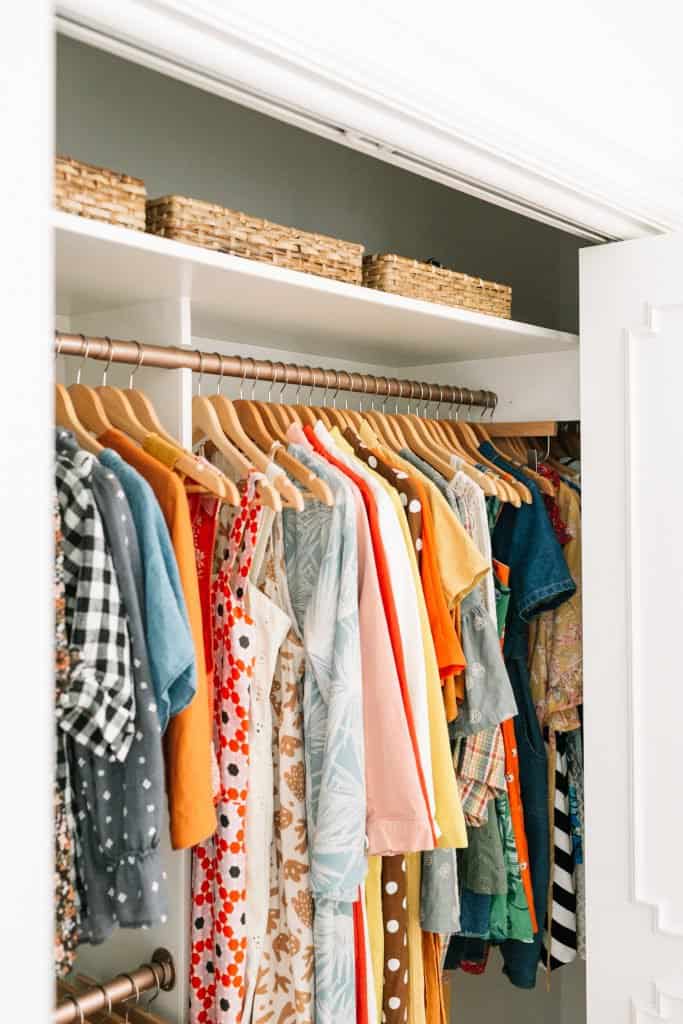Elsie's Closet Makeover! - A Beautiful Mess