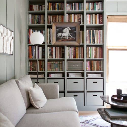 DIY Built-In Bookshelves — IKEA Billy Bookcase Hack