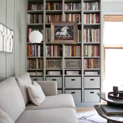 Built In Ikea Billy Bookcase A, Can You Wall Mount A Billy Bookcase