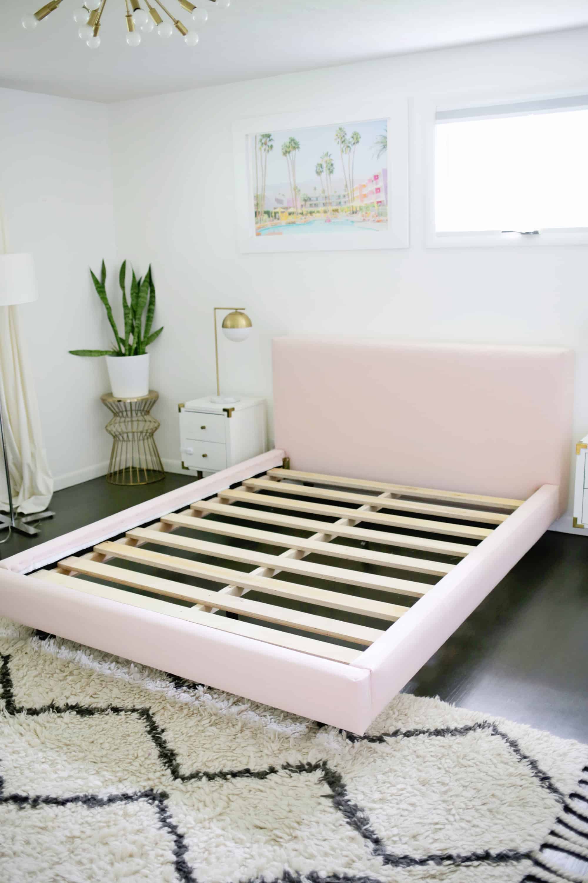 Reupholster Your Bed Frame In One, How Do You Put A Bed Frame Together