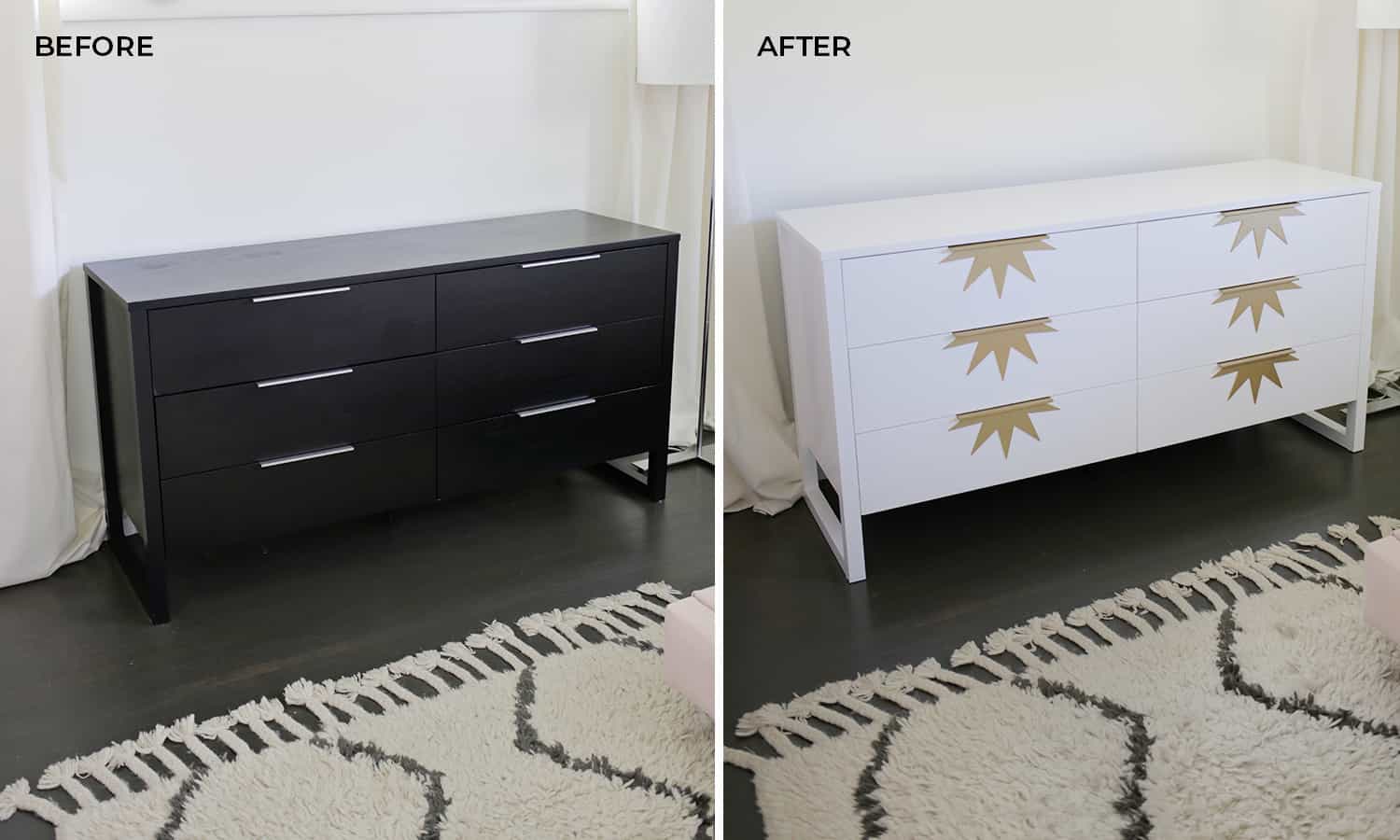 How To Update A Dresser In 3 Steps A Beautiful Mess