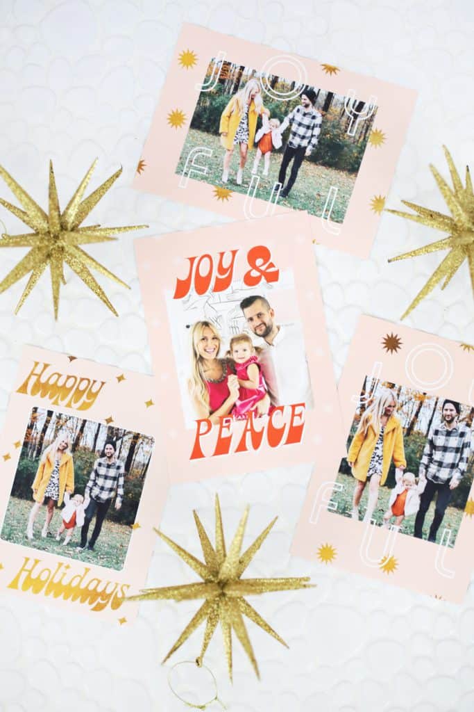 Print Your Own Holiday Cards (Template Included) - A Beautiful Mess
