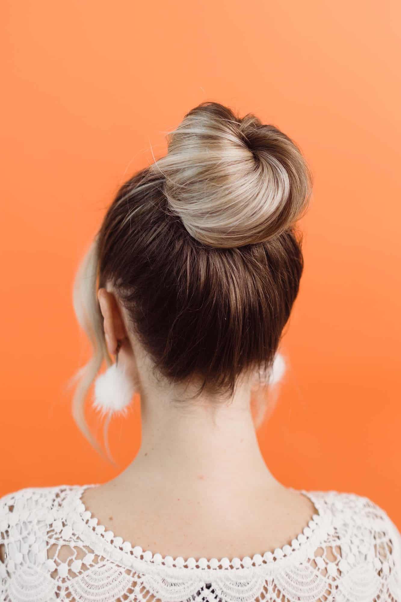 How to Style a Donut Bun - A Beautiful Mess