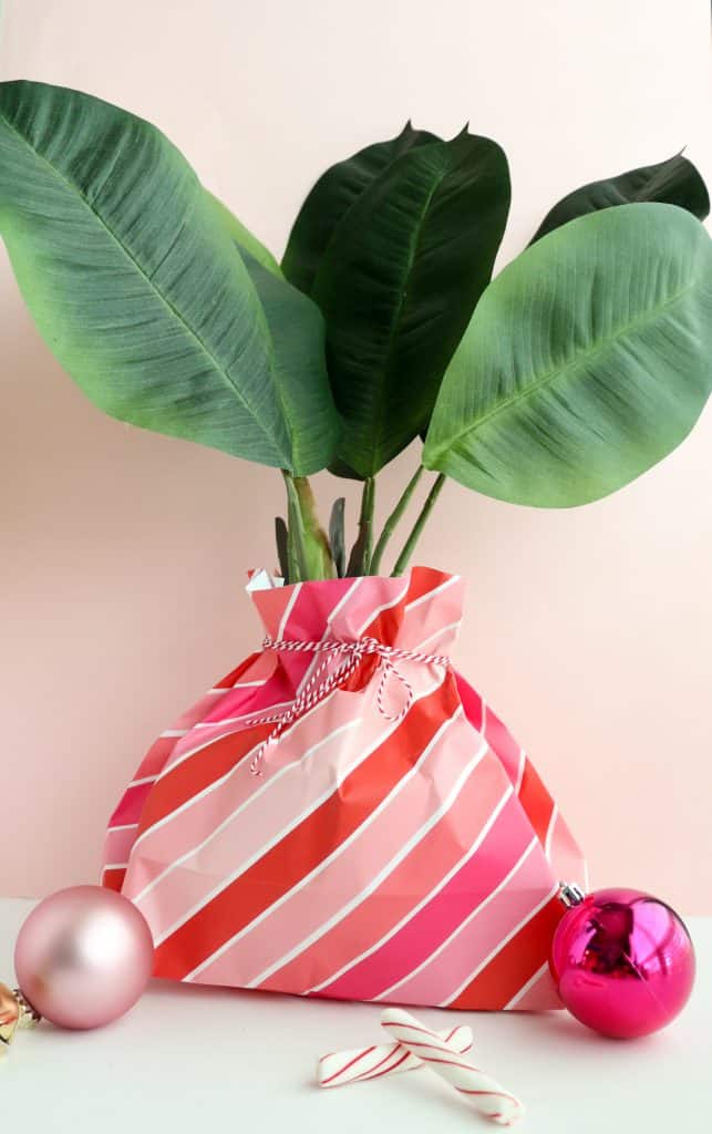 How to Make a Gift Bag Out of Wrapping Paper - A Beautiful Mess