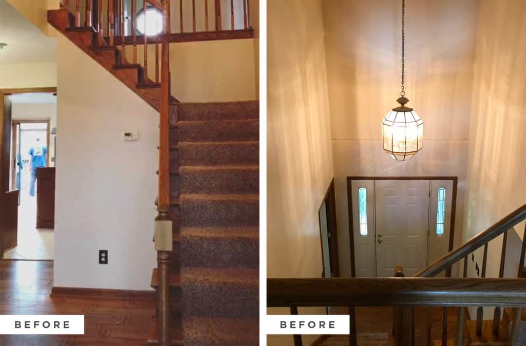 Entryway Makeover - A Beautiful Mess