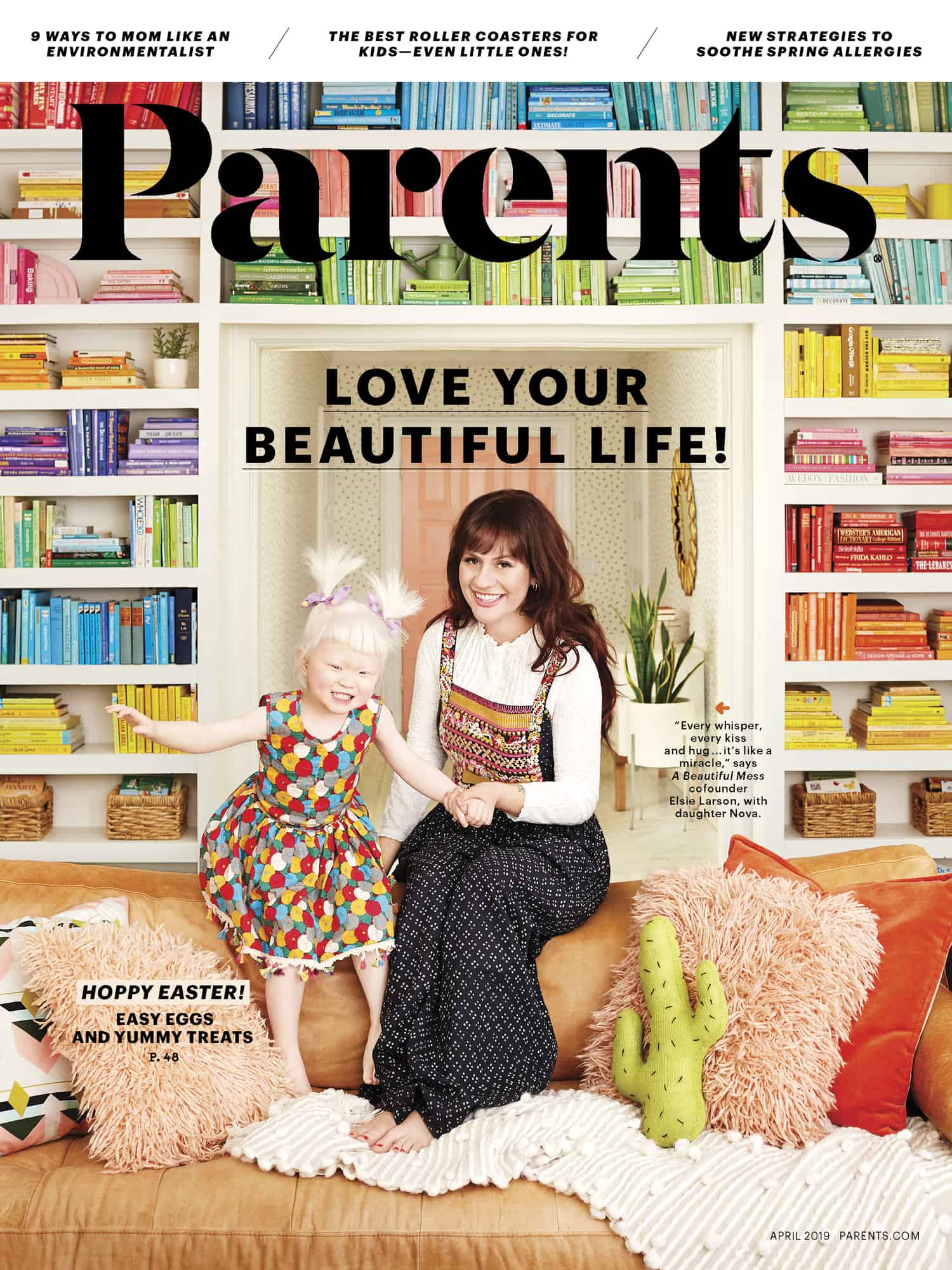 Elsie + Nova in Parents Magazine - A Beautiful Mess