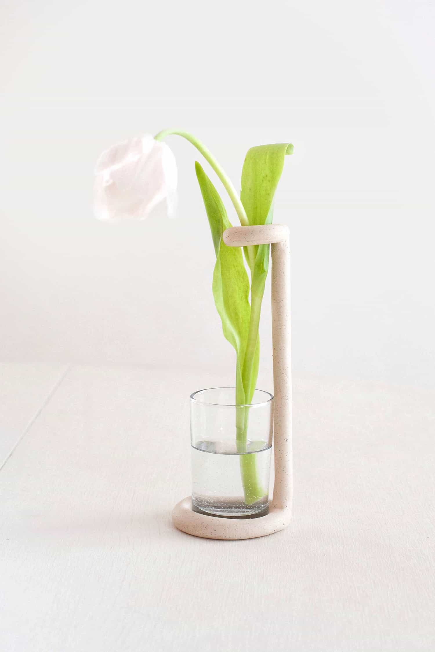 DIY Polymer Clay Bud Vase