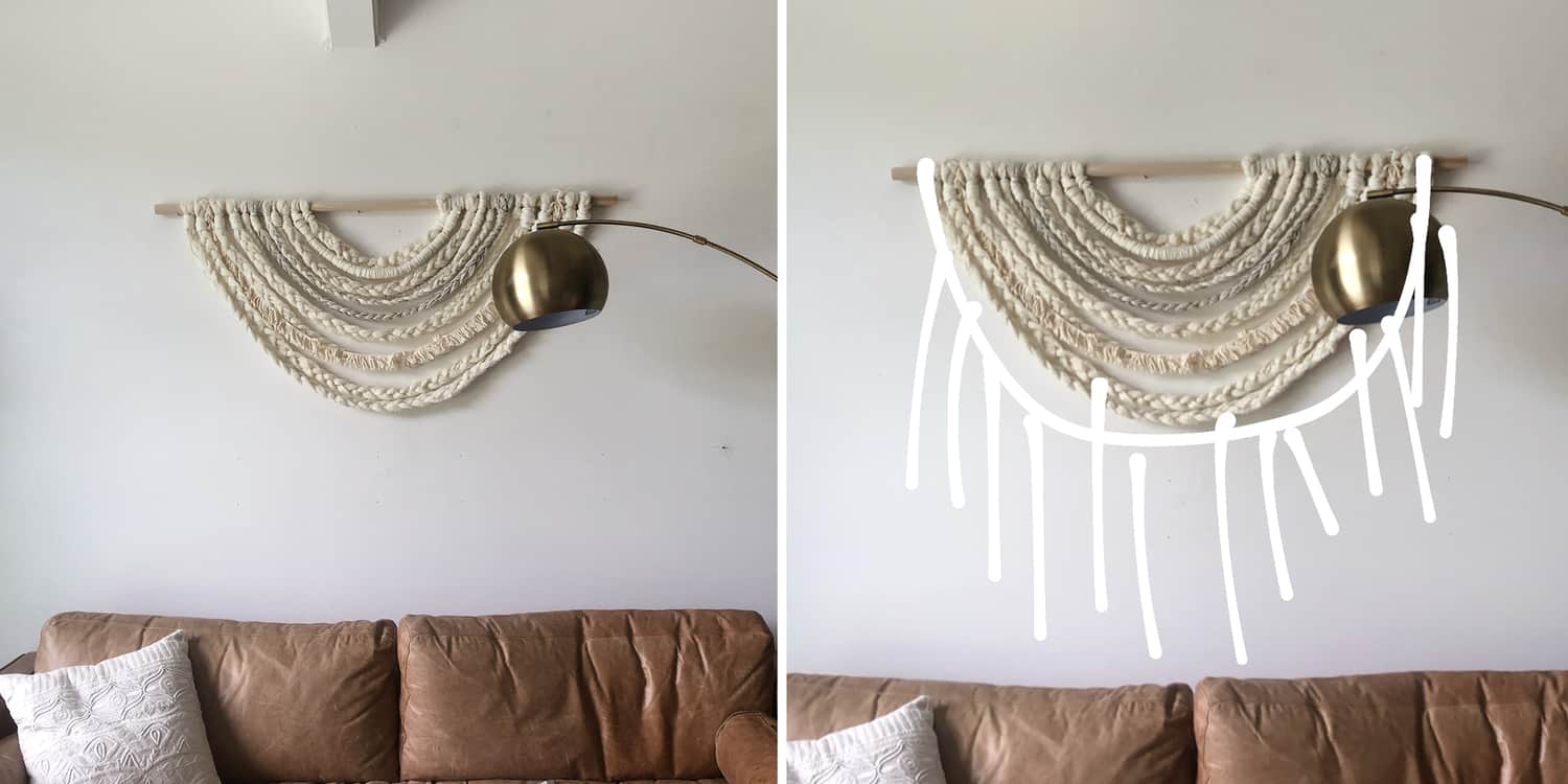 Fast + Easy!) Large Tapestry Wall Hanging - A Beautiful Mess
