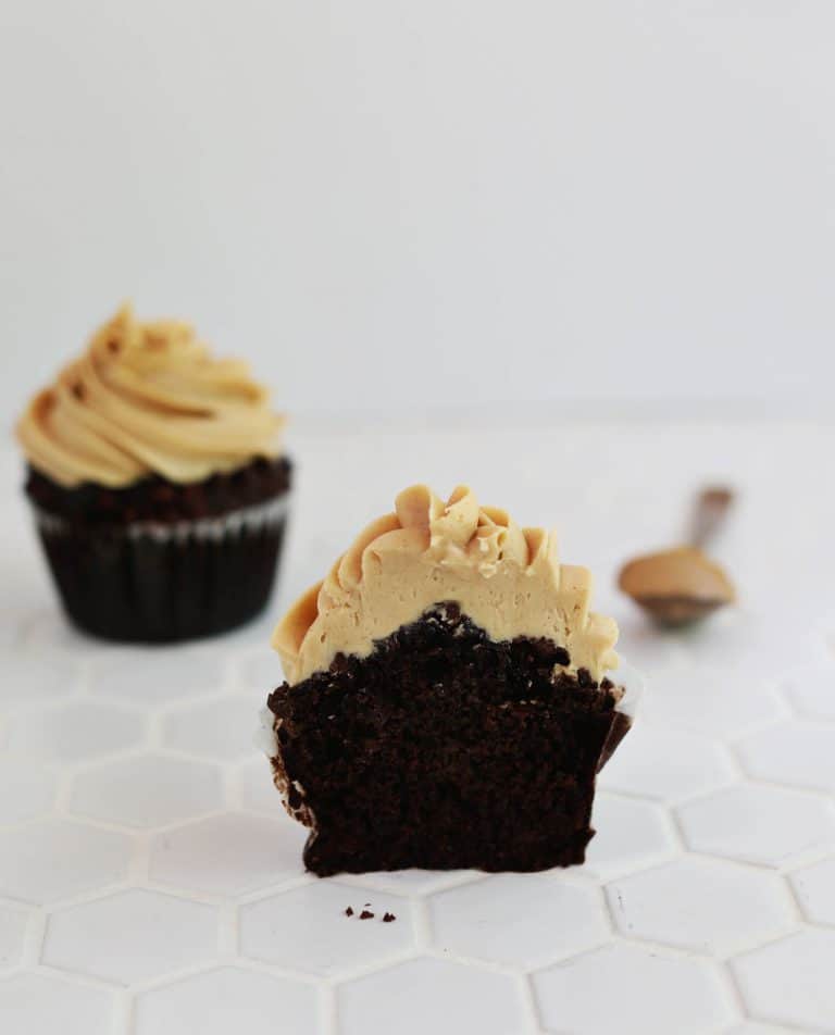 Easy Peanut Butter Frosting - A Beautiful Mess