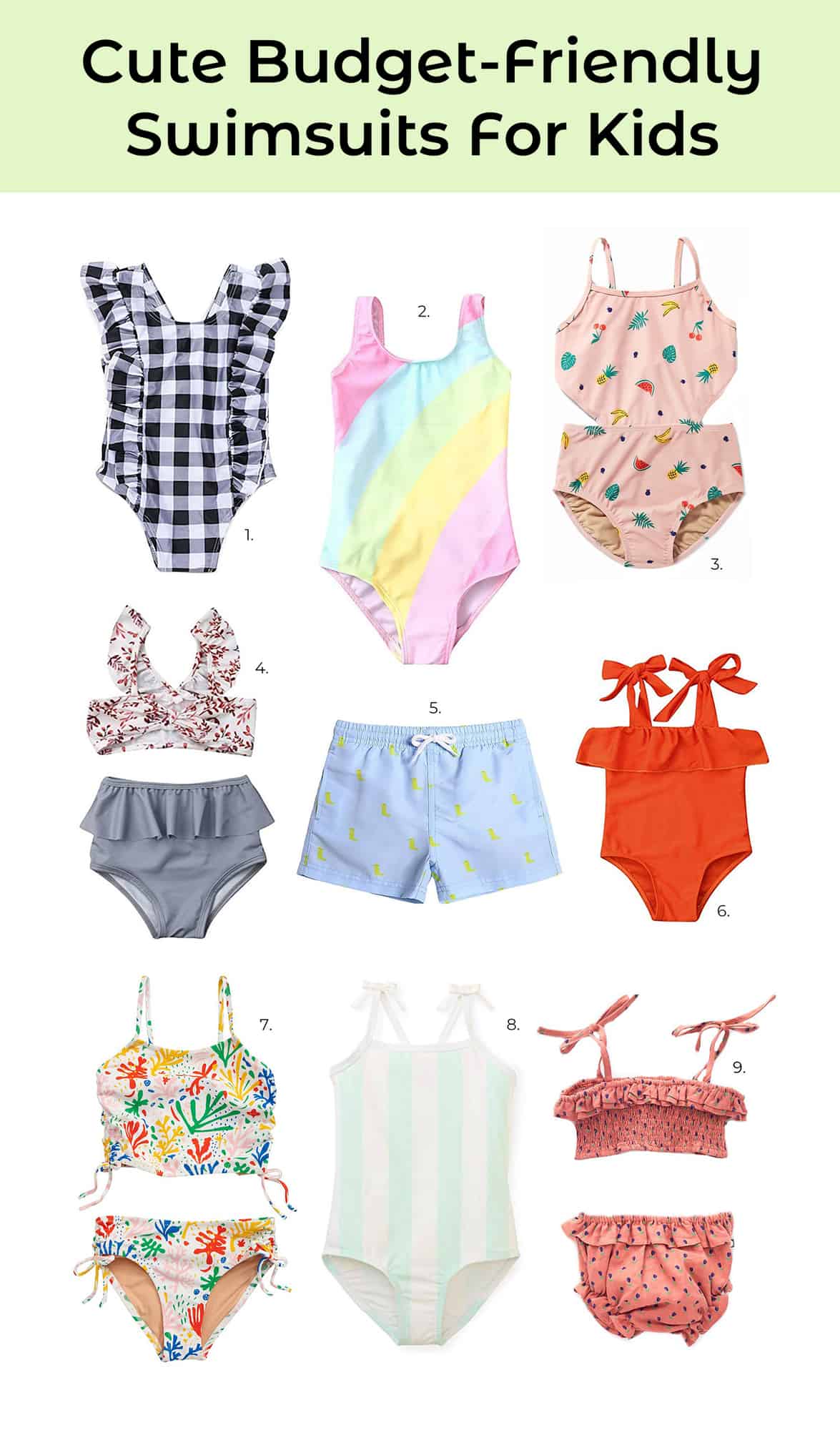Our Favorite Budget-Friendly Swimsuits (For Kids, Too!) - A Beautiful Mess