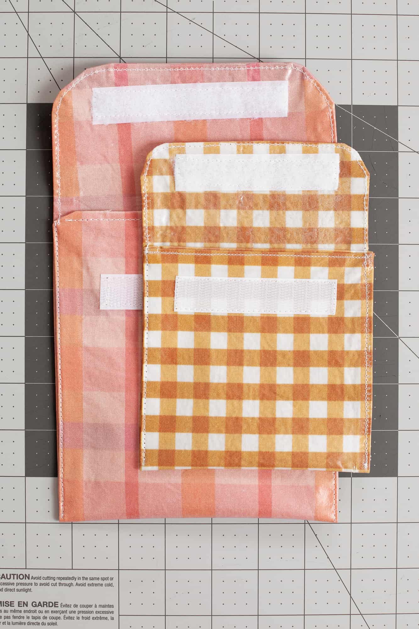 How to Make Fabric snack bags