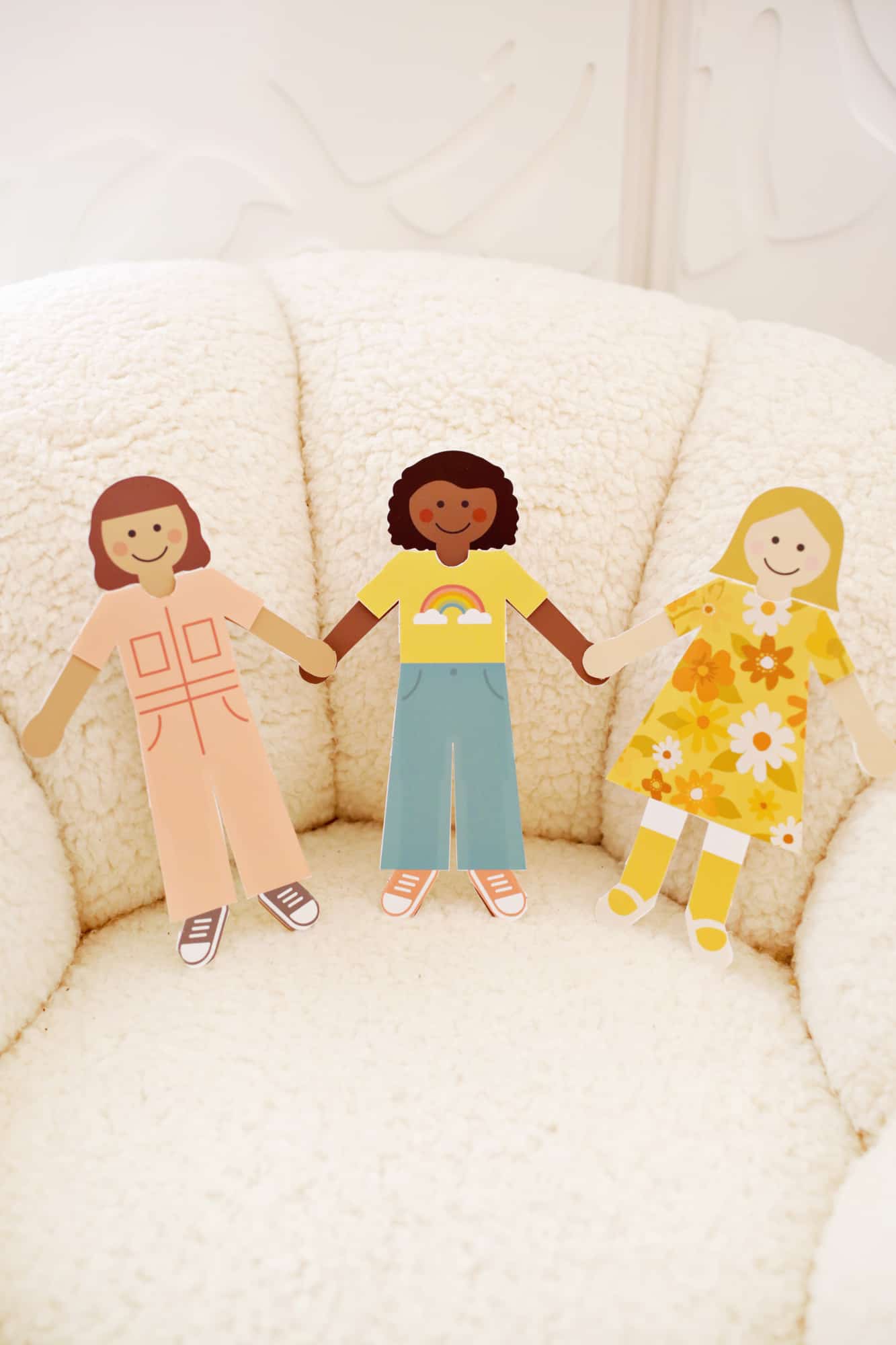 DIY Paper Dolls (with Free Printables!) - A Beautiful Mess