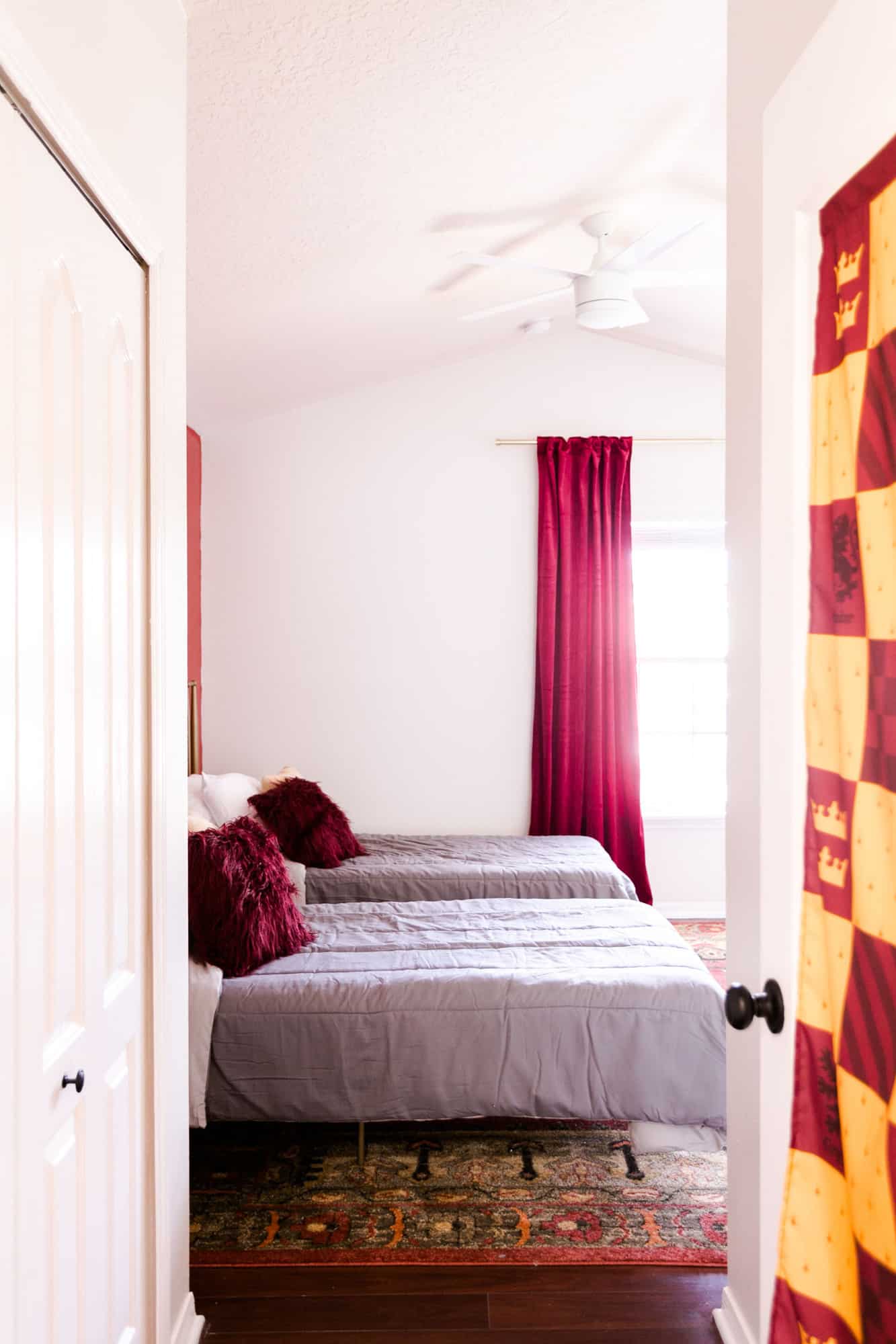 GryffindorInspired Bedroom A Beautiful Mess