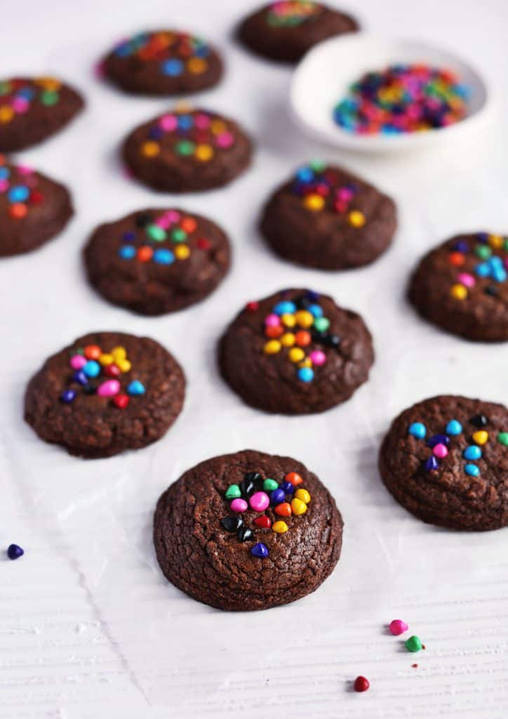 Brownie Cookies - A Beautiful Mess