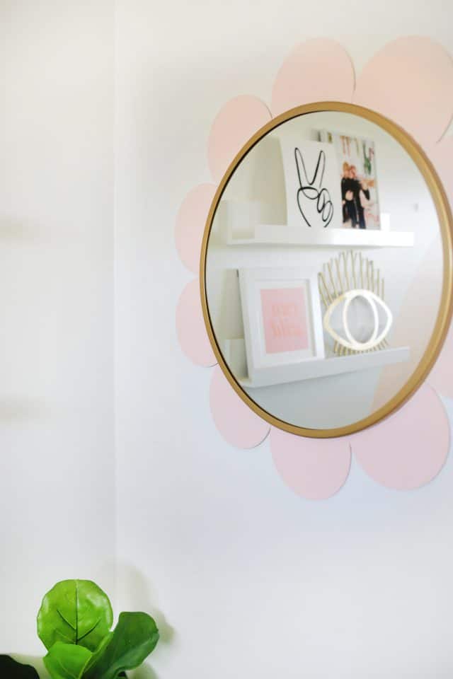 How To Make A Flower Mirror
