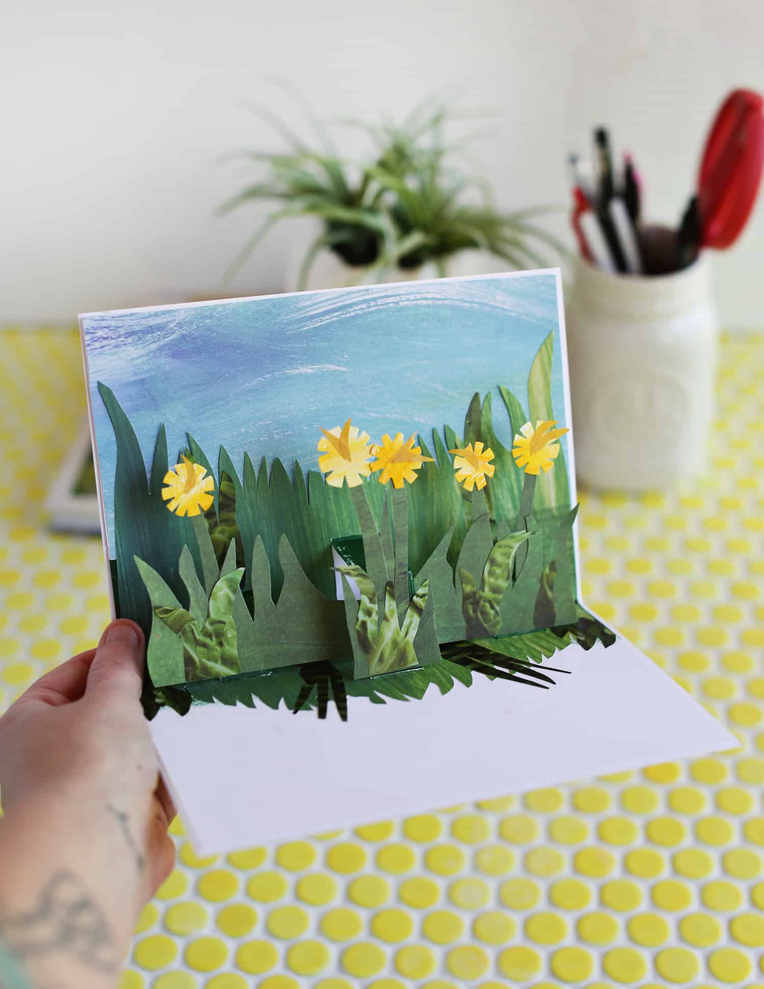 How to Make a Simple Pop-Up Card - A Beautiful Mess