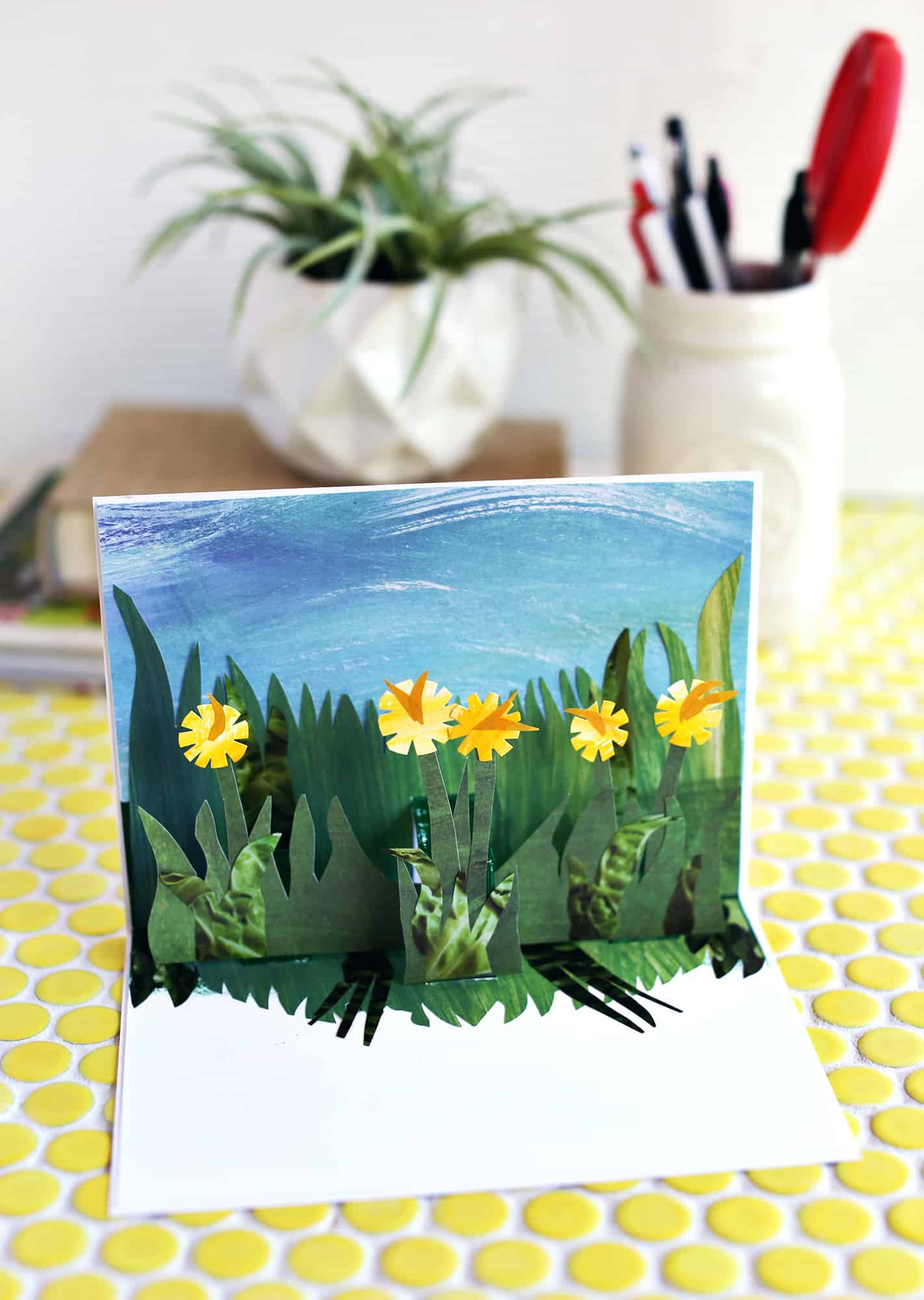 How to Make a Simple Pop-Up Card - A Beautiful Mess