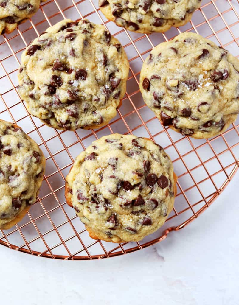 oversized soft center chocolate chip cookies 1 1