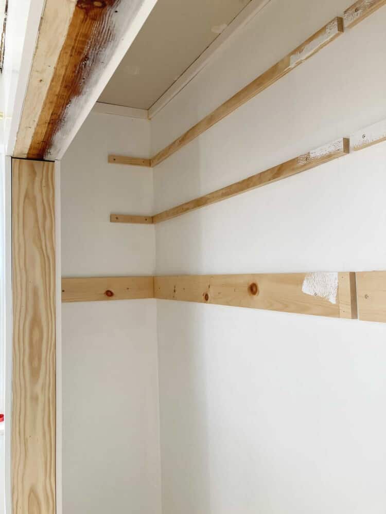 Divided Built-In Closet DIY - A Beautiful Mess