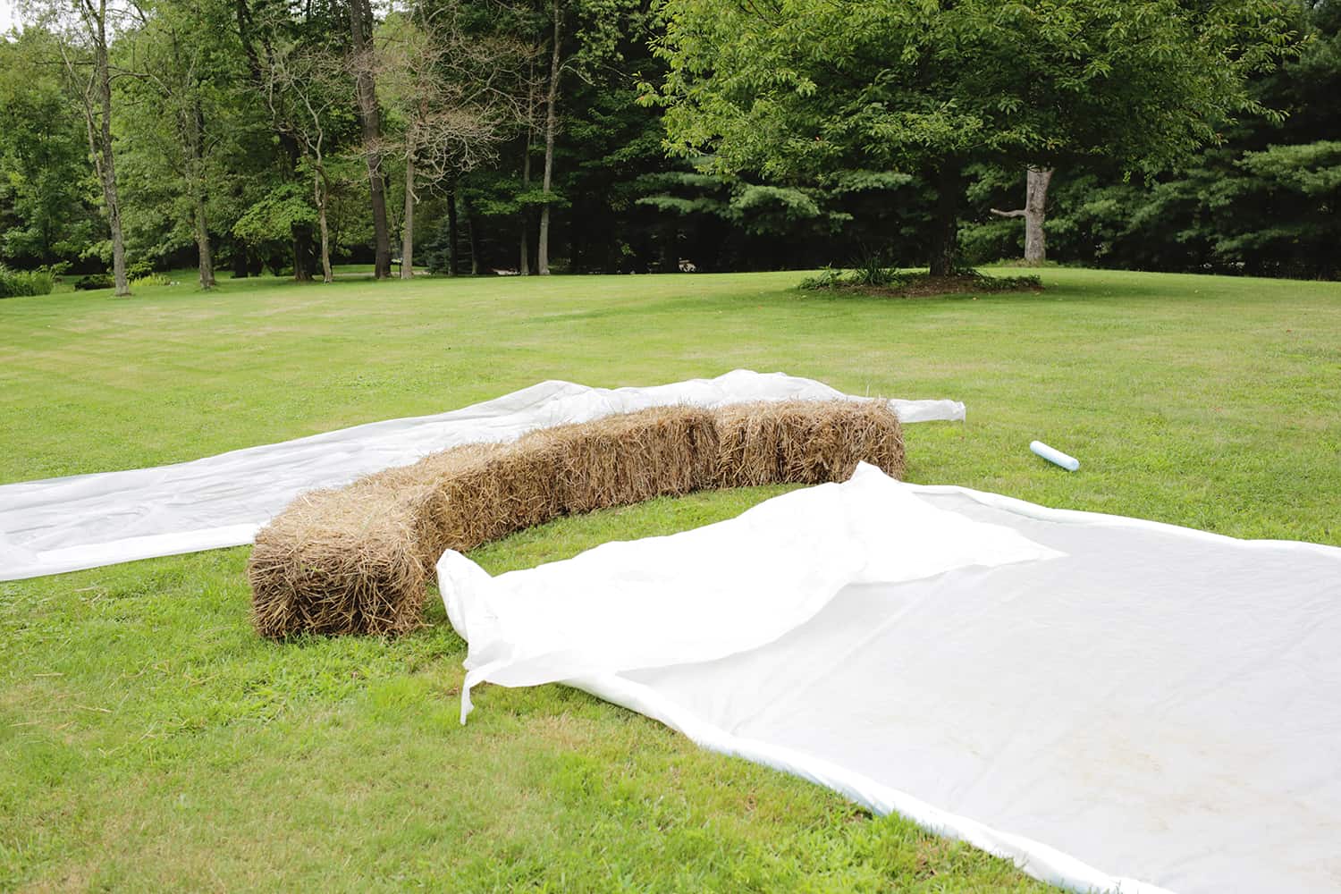 Giant 100 Foot Slip And Slide DIY click through for tutorial 1 9