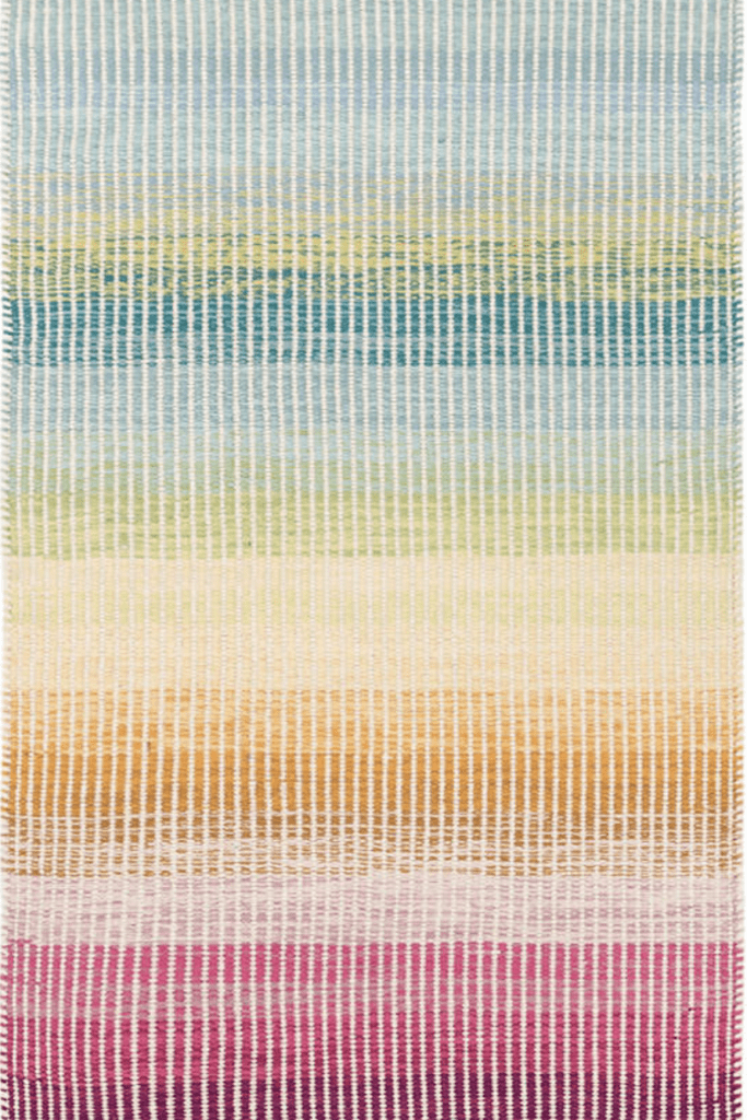 Watercolor rug